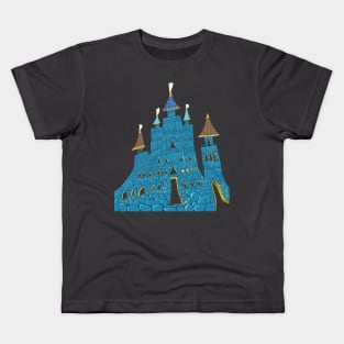 Castle under water Kids T-Shirt